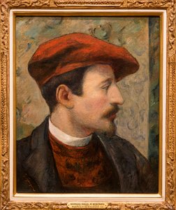 Portræt af Paul Gauguin (1848-1903) af George Daniel de Monfreid (1856-1929) - Museum of Fine Arts ~ St. Petersburg, Florida, USA