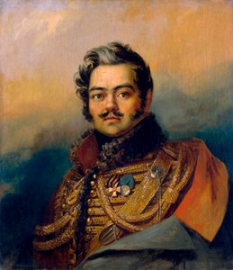 Denis Davydov, russisk soldat og digter, c1828.