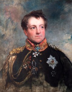 Portræt af feltmarskal August Neidhart, greve af Gneisenau, preussisk soldat, 1818.