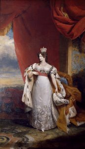 Portræt af Tsarina Alexandra Feodorovna fra Rusland