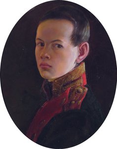Portræt af kronprinsen Alexander Nikolayevich 1818-1881 af George Dawe