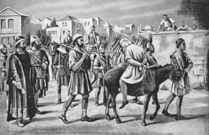 Henrettelsen af patriarken Konstantin (litografi)