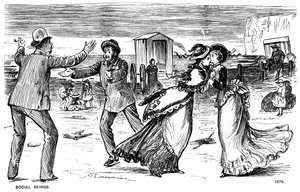 Sociale væsener, 1876 1891 af George du Maurier