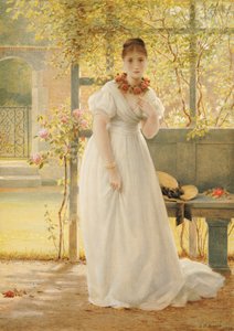 I den murede have, 1869 af George Dunlop Leslie