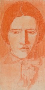 Portræt af kunstnerens mor af George Dutch Davidson