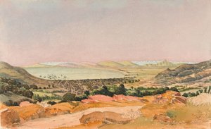 Cape Town, ca. 1862 (akvarel) af George E.L.S. Sanford