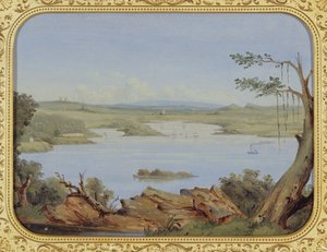 Sydney, på North Shore, 1800-tallet af George Edward Peacock