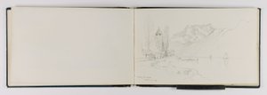 (Skitsebog) Vevey La Tour af George Elbert Burr
