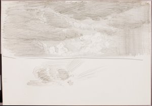 (Uden titel) (Skystudie) af George Elbert Burr