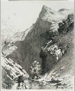 Bear Creek Canyon, Denver, Colorado af George Elbert Burr