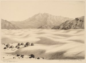Klitter nær Palm Springs, Californien (nr. 2) af George Elbert Burr
