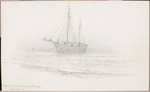 Tåget morgen, Nevin, Nordwales af George Elbert Burr
