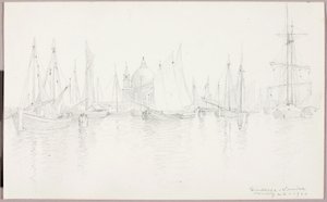 Giudecca--Venedig af George Elbert Burr