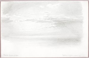 Gyldent lys, aften af George Elbert Burr