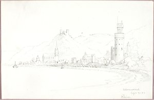 Oberwesel af George Elbert Burr