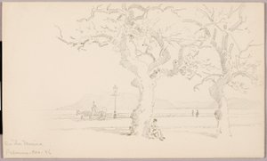 På marinaen, Palermo af George Elbert Burr