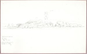 San Piero a Grado, nær Pisa af George Elbert Burr