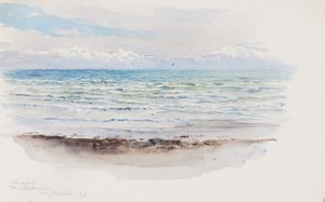 Kyst ved Pwllheli, N. Wales, 1899. af George Elbert Burr