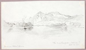 Drachenfels, Rhinen af George Elbert Burr