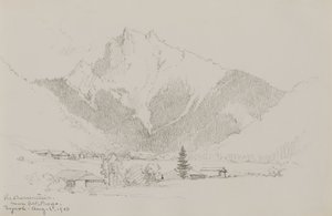 Dürrenstein, nær Alt-Prags, Tyrol af George Elbert Burr