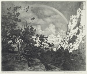 The Edge of the Desert, Arizona af George Elbert Burr