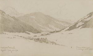 Vest for Toblach, Tyrol af George Elbert Burr