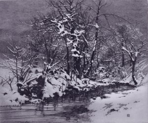 Vintermorgen af George Elbert Burr
