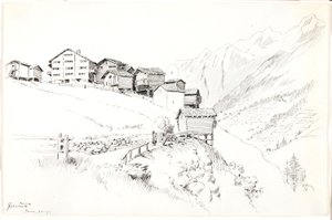 Zermatt af George Elbert Burr