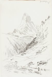 Zermatt af George Elbert Burr