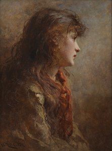 En sigøjnerpige, 1880