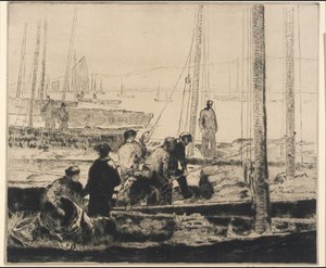 Sardinflåde af George Elmer Browne