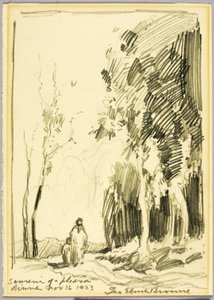 Souvenir af en hyggelig middag af George Elmer Browne
