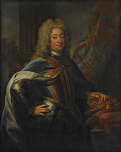 Portræt af Kong Frederik I af Sverige 1676-1751
