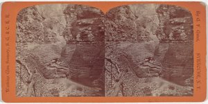 Watkins Glen Scenery, Spiral Gorge af George F. Gates
