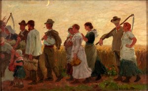 Høstmånen, 1881 af George Faulkner Wetherbee