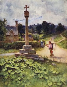 Saintbury Cross af George Franck Nicholls