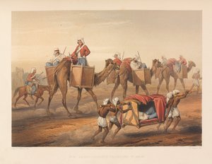 ?Forstærkning fortsætter til Delhi?, 1857 af George Francklin Atkinson