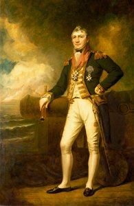 Admiral Sir David Milne (1763-1845) af George Frederick Clarke