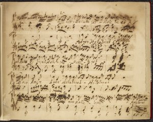 R.M.20.f.12, nr.2 Diverse samlinger og udvalg bd. VI., ca. 1735-50 (blæk på papir) af George Frederick Handel