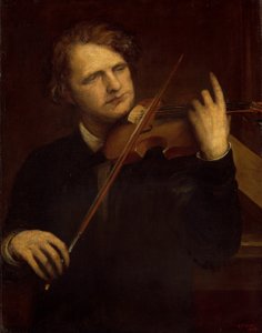 Et lampestudie: Herr Joachim af George Frederick Watts