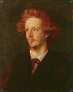Portræt af Algernon Charles Swinburne (1837-1909) 1867