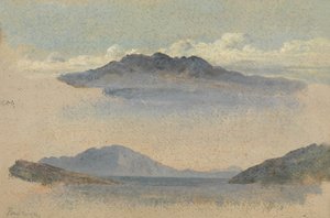 Isle of Kos (olie på papir) af George Frederick Watts