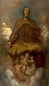 Kristendommens Ånd, 1872-75 af George Frederick Watts