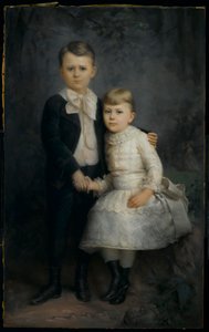 Portræt af to børn, 1891