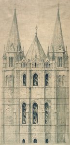 Højde, ca. 1860 (papir)