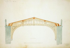New College Oxford: Design til Hall New Roof