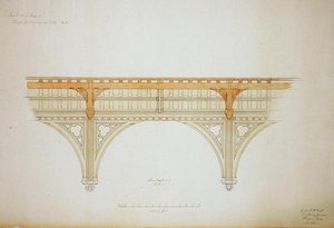 New College Oxford: Design til New Hall Roof