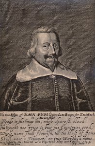 John Pym, engelsk parlamentarisk politiker, c1644 1894 af George Glover