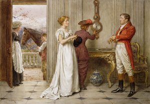 En sydlig vind og en overskyet himmel, af George Goodwin Kilburne