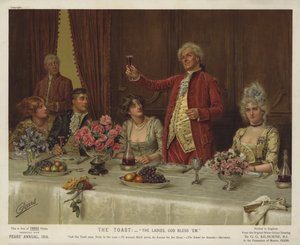 The Toast: Damerne, Gud velsigne dem.